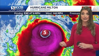 Tracking the Tropics: Hurricane Milton strengthens to Category 5 again and will track toward Flor...