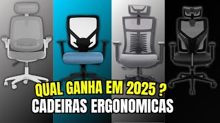 ✅ Qual CADEIRA ERGONÔMICA EM MESH comprar em 2025? Guia 5 Melhores