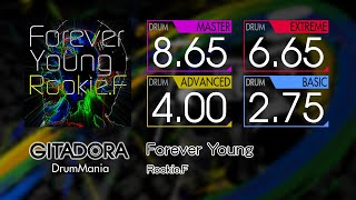 【GITADORA】 Forever Young (MASTER ~ BASIC) Drum