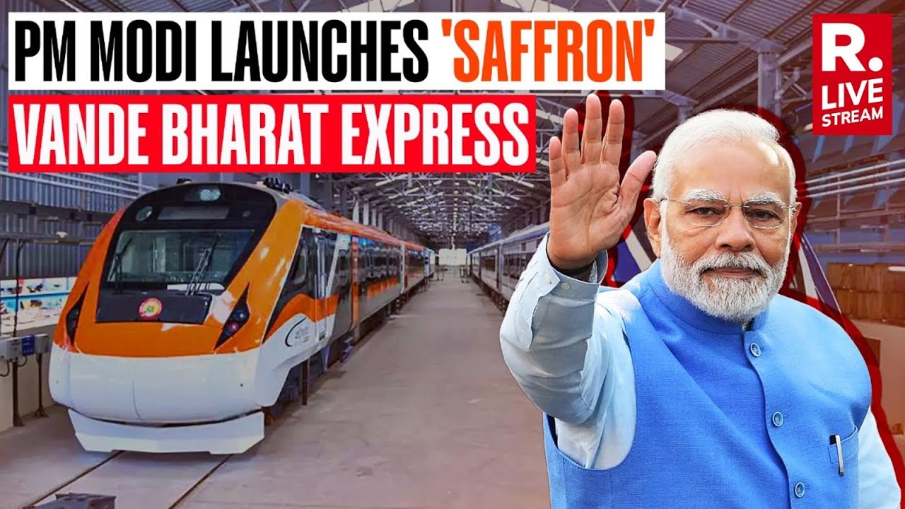 PM Modi To Launch Saffron-Coloured Vande Bharat Express Train In ...