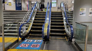 東京駅(JR東海) 改札内にある短いエスカレーター