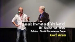 2016 Canada International Film Festival - Awards Ceremony - CIFF