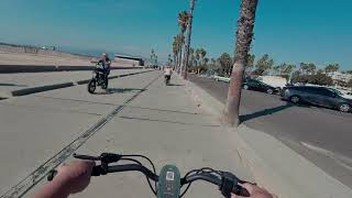 Biking in SantaMonica