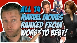 All 14 MCU Movies Ranked & Reviewed in Order Worst to Best