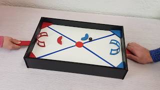 Wow! Awesome - DIY Magnet  hockey Game