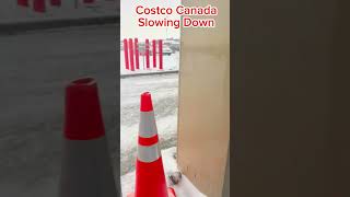 Costco Canada Slowing Down? #subscribe #beczel #food #gas #canada #costco #quiet #ytshort