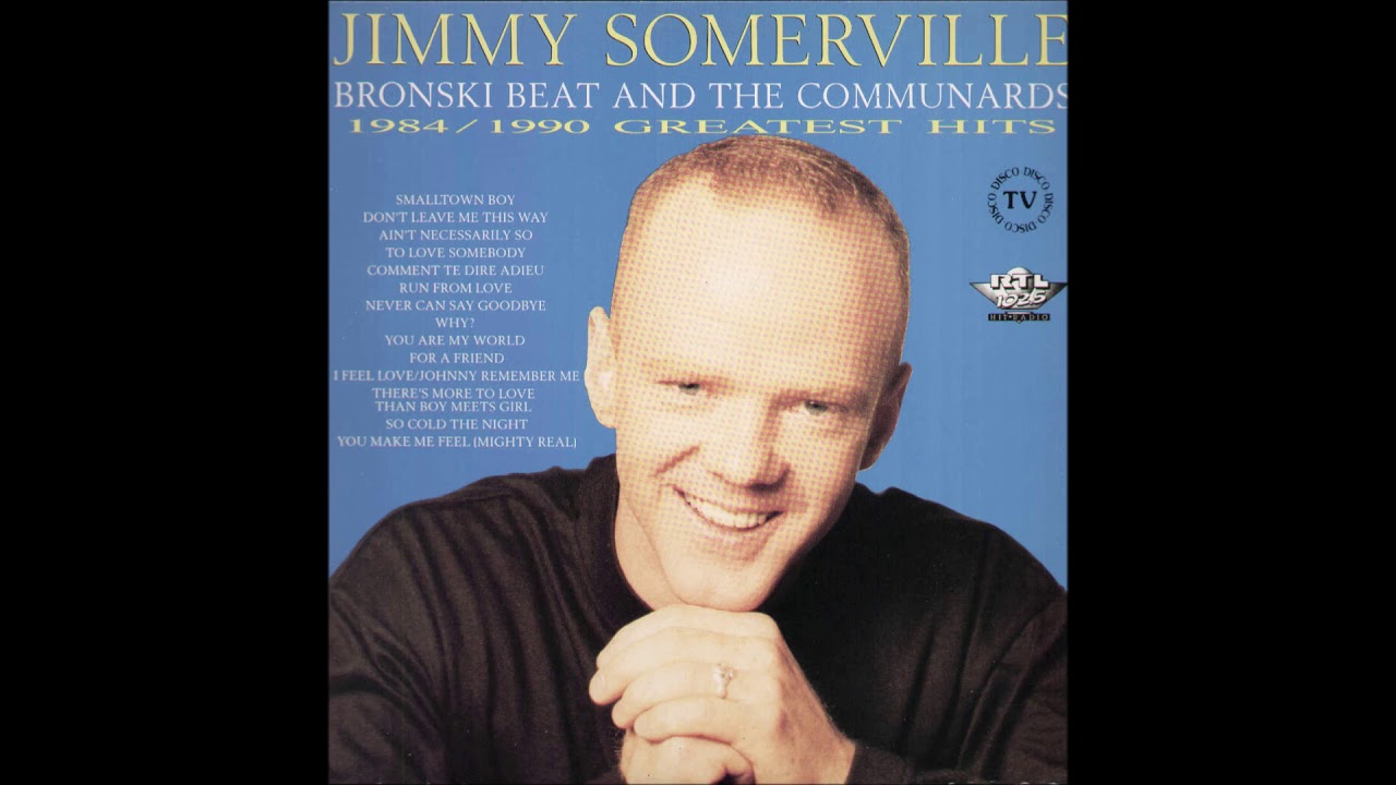 Jimmy Somerville - Smalltown Boy (Vinile) - YouTube