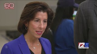 Gina Raimondo featured on CBS' 60 Minutes