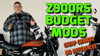 Z900RS Budget Mods - CHEAP Changes for Your KAWASAKI RETRO SPORT