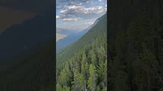 Gandola ride and moutain views #banff #canada #travel #nature #fyp #mountains #view #amazingshorts