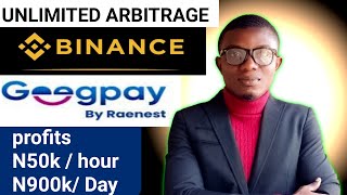UNLIMITED cardless dollar arbitrage business:  arbitrage business in Nigeria 2024, using geegpay