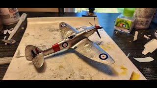 Airfix Spitfire MK.22 1/72 FULL BUILD