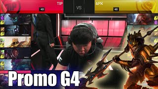 Team Impulse vs Apex Gaming | Game 4 S6 NA LCS Summer 2016 Promotion Tournament | APX vs TIP G4