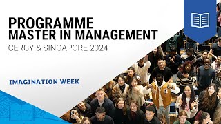 iMagination Week Cergy and Singapore 2024 | ESSEC Master in Management