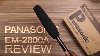 Panasonic EM2800A Unboxing AND Review- DONT BUY!! Get the Rode ngt4+ -- UNEDITED AUDIO -