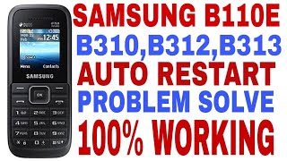 samsung b110 auto restart problem