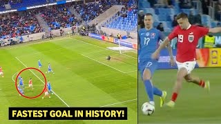 Austria's Baumgartner Scores Fastest Goal in International Football History vs Slovakia