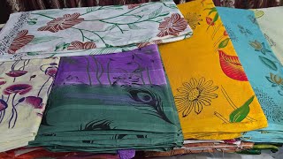 Cotton Kota Block Printed Sarees,Dress materials,73375 13324