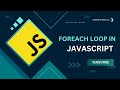Master JavaScript forEach Loop: Simplify Array Iterations