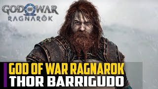 God of War Ragnarok - Thor BARRIGUDO, Kratos BRABO e Tyr GIGANTE