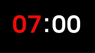 7-Minute Countdown Timer (With Progress Bar)