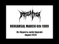 immolation us rehearsal. march 6th 1989 rare early death metal now re upped w upgraded audio