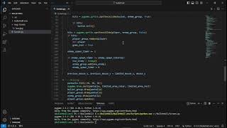Bullet Hell Python + pygame 2023/10/08