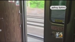 New Jersey Transit Train Door Stays Open For 8 Stops