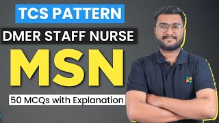 TCS Pattern MCQs for DMER Staff Nurse Exam  | Live Class by Ashish Gaikwad Important Instructions