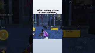 When my teammate in overconfident 🤣😱 | funny shorts