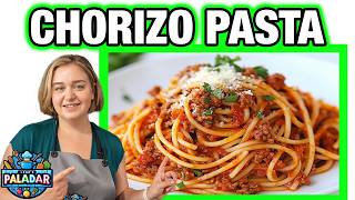 Low Carb Chorizo Pasta - High Protein Dinner