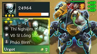 LỐI CHƠI URGOT PHÁO BINH BẮN TAN LOBBY CARRY CỰC MẠNH | DTCL MÙA 13