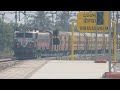 viravasaram halt station express train skipping narasapur nagarsol express with wag5 icf