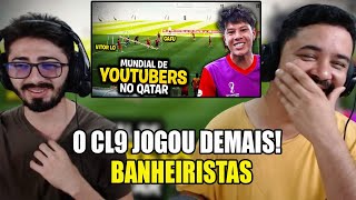 JOGAMOS EM UM ESTÁDIO DE COPA DO MUNDO!! (CAMPEONATO MUNDIAL DE YOUTUBERS NO QATAR) Periódico REACT