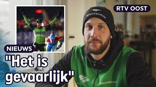 Van voorbereiding tot overwinning: Gary wint eerste marathon op natuurijs | RTV Oost