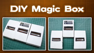 ऐसी Pencil Magic Trick देखकर हैरान रह जाओगे | DIY Magic Box | How To Make Cardboard Magic Box