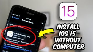 How to install iOS 15 Beta | iOS 15 Beta Download (No PC)