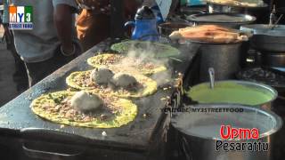 Upma Pesarattu  | KAKINADA STREET FOOD | INDIAN STREET FOOD street food