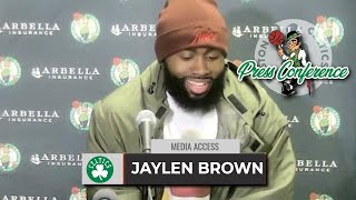 Jaylen Brown: 'NOT satisfied', Still More Room to Improve | Celtics vs Nuggets