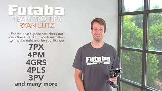 TEAM FUTABA PRO TIPS | Ryan Lutz Transmitter Setup Suggestions