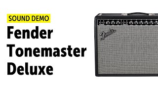 Fender Tonemaster Deluxe - Sound Demo (no talking)