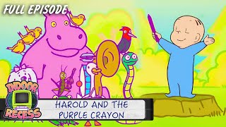 One Crayon Band | Harold And The Purple Crayon | Full Episode | Indoor Recess