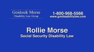 Social Security Disability Lawyer Kalamazoo MI | Rollie Morse from GM Disability Law