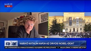 Radar - Karikó Katalin kapja az orvosi Nobel-díjat (2023-10-02) - HÍR TV