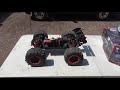 unboxing a team redcat tr mt8e 1 8 scale 4wd brushless waterproof monster truck