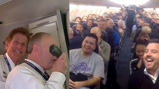 When Flight Attendants Are Stand Up Comedians! Hilarious Compilation