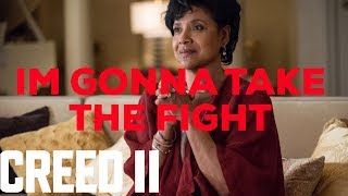 CREED 2- Adonis tells His mom he’s gonna Fight DRAGO 😬😬😬