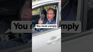 If police ask you to get out of the vehicle, do you have to comply?! #tips #shorts