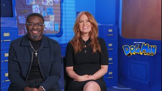 DOG MAN Interview! Lil Rel Howery \u0026 Isla Fisher Talk Animated Film Based on Children's Book Series!