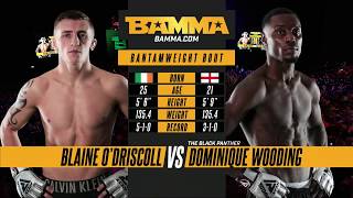 BAMMA 32: Blaine O'Driscoll vs Dominique Wooding